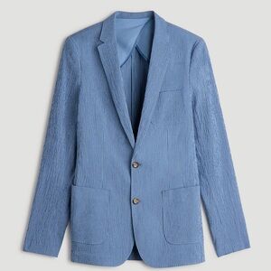 American Tall Stretch Seersucker Sport Jacket Blazer for Tall Men Size MT NWT‎